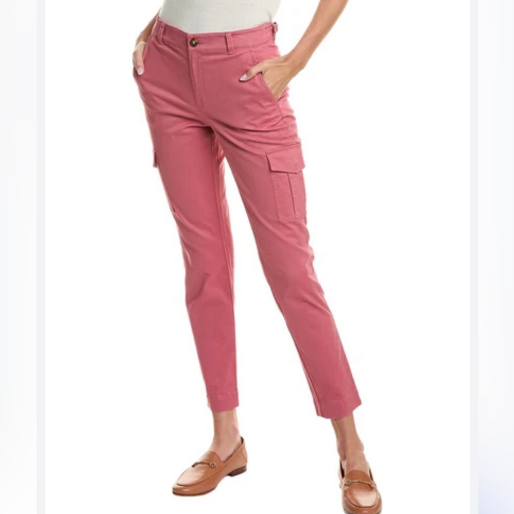 NWT Brooks Brothers mauve cargo pants sz 4